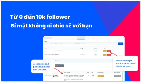 Từ 0 đến 10k follower - Cách Tôi Tăng Trưởng Trên X.com - Bí mật không ai chia sẻ với bạn