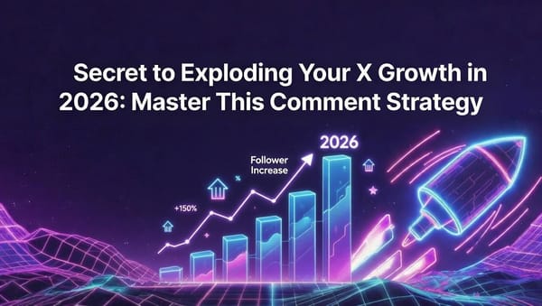 The #1 Secret to Exploding Your X Growth in 2026: Master This Comment Strategy